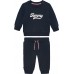 TOMMY HILFIGER σετ φόρμας βρεφική KN0KN02109-C1G μπλε